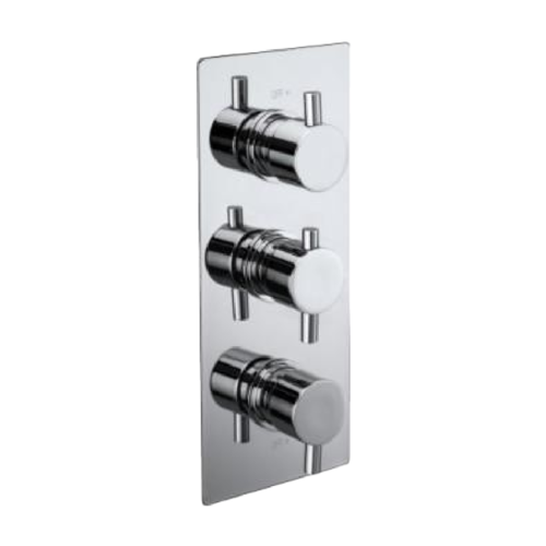 T46012 Triple Concealed Thermostatic Shower Valve