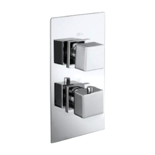 T47042 Twin Concealed Thermostatic Shower Valve
