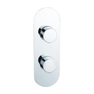 T47232 Twin Concealed Thermostatic Shower Valve